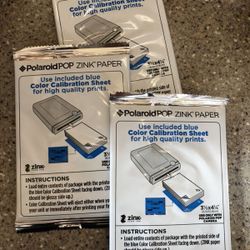 POLAROID POP ZINK PAPER NEED GONE ASAP
