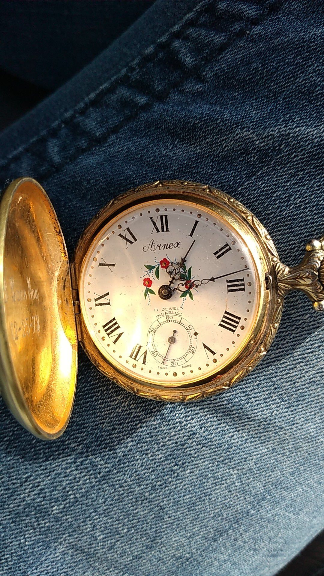 Vintage Arnex pocket watch