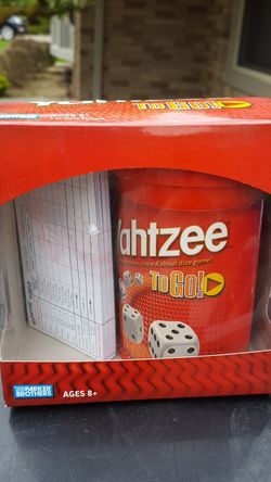 Yahtzee new travel game