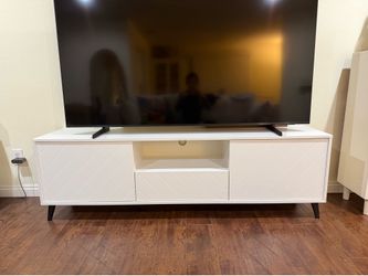 White TV Stand
