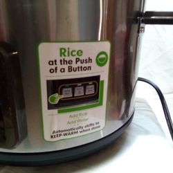 Rice/Pasta Cooker At Touch Of Button