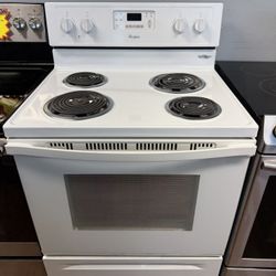 Whirlpool Coil Top Electric Range