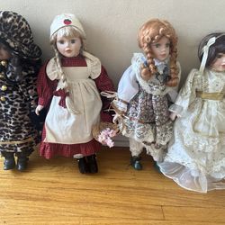 Antique Porcelain Dolls