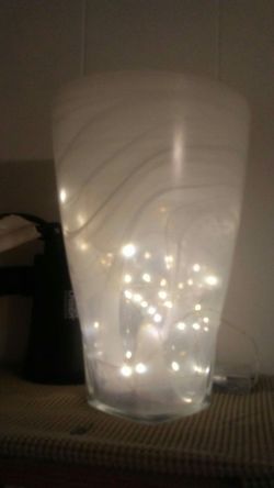 Vetropuro white Pearl Vase