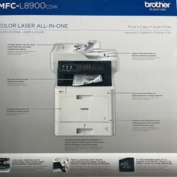 Brother MFC-L8900CDW Business Color Laser All-in-One Printer,