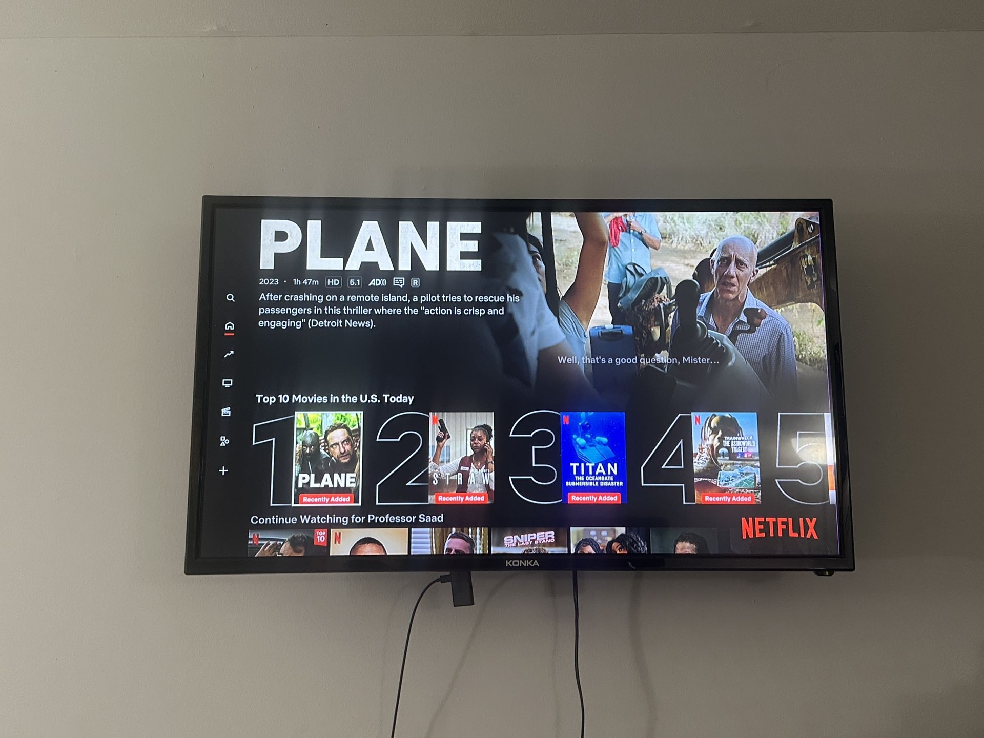 Konka 43” TV For Sale - $75 OBO