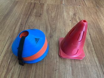 Soccer training cones