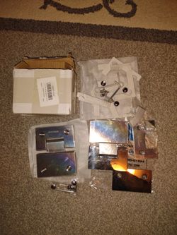 Apollo 2-Pack 180 Degree Frameless Shower Door Hinges Chrome for 8-12mm Glass