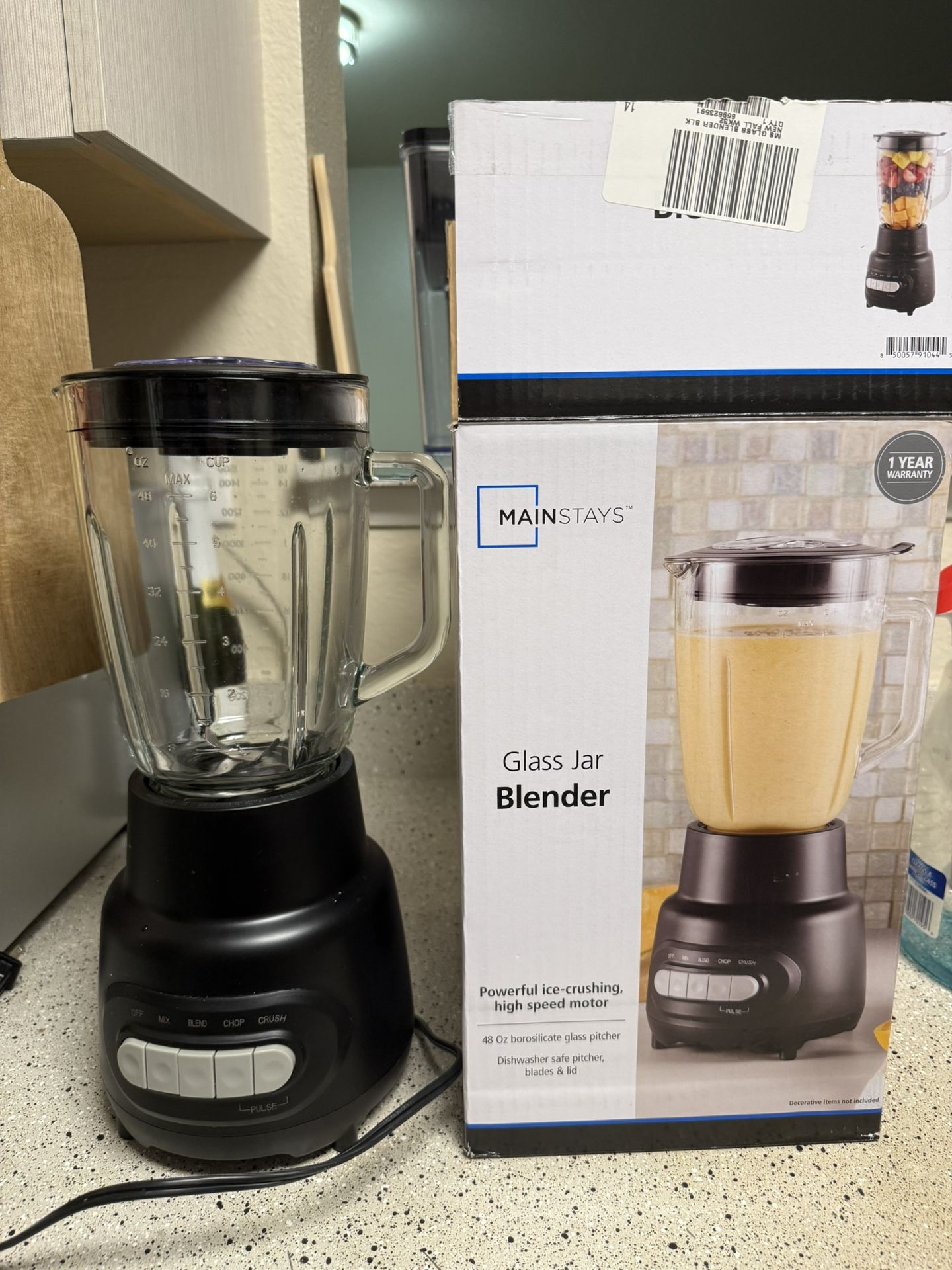 Mainstays Glass Blender