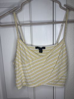 Dainty Cross Over Tank🍋