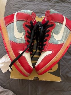 Nike sb dunk high shoe goo