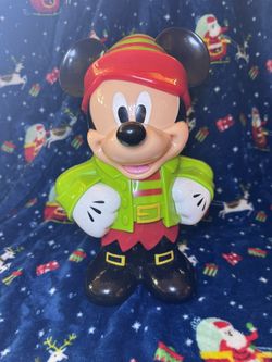 Santa’s Helper Elf Mickey Mouse Bucket 