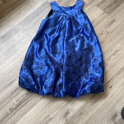 Blue Girls Dress Size 8