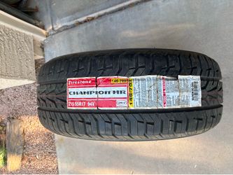 215/55R17 Firestone Champion HR Tire