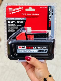 Milwaukee M18 RedLithium High Output XC6.0 Battery