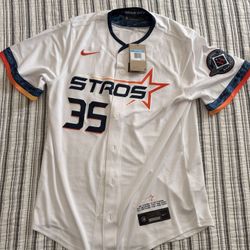 Verlander Astros Jersey Space City