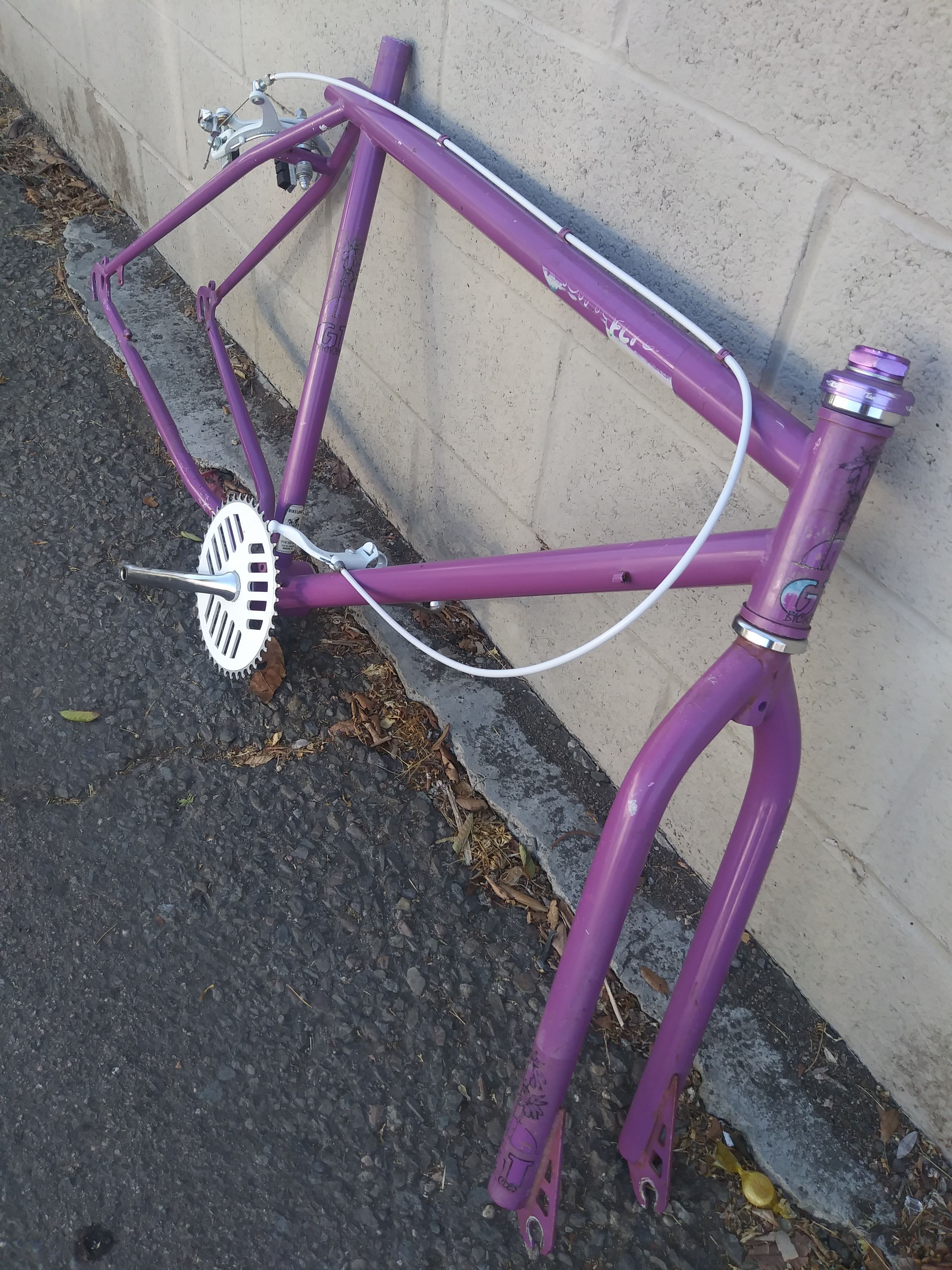 85 GT PACIFIC FLYER 26" OLD SKOOL BMX VINTAGE CRUISER PROJECT