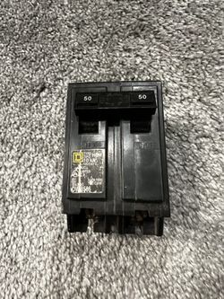 Square D 50 Amp 2 Pole Breaker