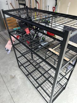 New Heavy Duty 5-Shelf Metal Garage Storage Rack