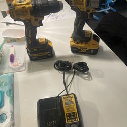 Dewalt Drills With Charger 
