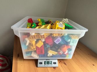 Lego Duplo Large Lot Bricks Vehicles Figures Bundle 10+ lbs