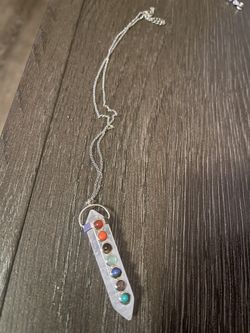 Chakra Necklace Silver