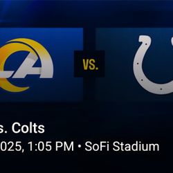 Rams Vs Colts 