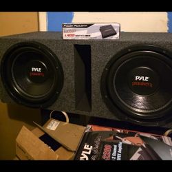 Pyle Power Pyle Chopper Series Power Acoustik Subs Amps