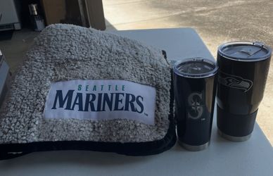 Mariners Throw Blanket /Coffee Tumblers