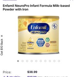 Enfamil NeuroPro Infant Formula Milk-based Powder with Iron