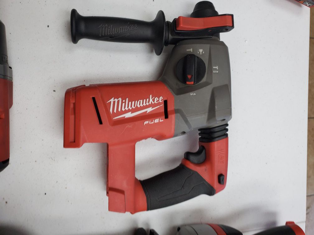 Milwaukee Fuel M18 sds hammer drill 150$!!! Tool only