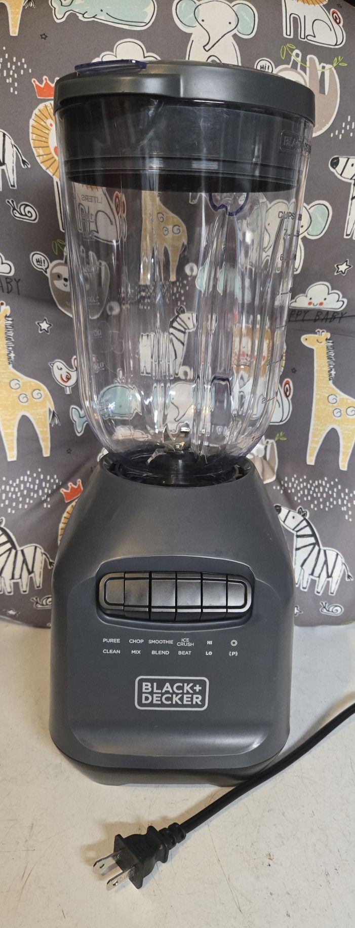 black and decker ice crusher blender