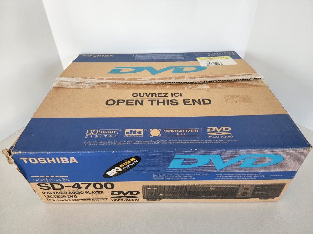Toshiba Hi-Fi DVD Player Like New