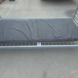 Bed Metal Heavy Duty Twin Size Need Mattress  Anyweight! 