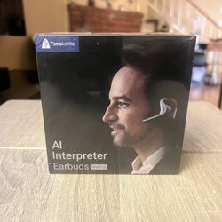 Timekettle W4 Pro AI Interpreter Earbuds (Factory sealed)