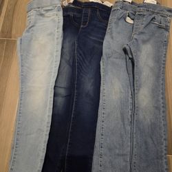 Girls Jeans Levi's SO and Old NAVY