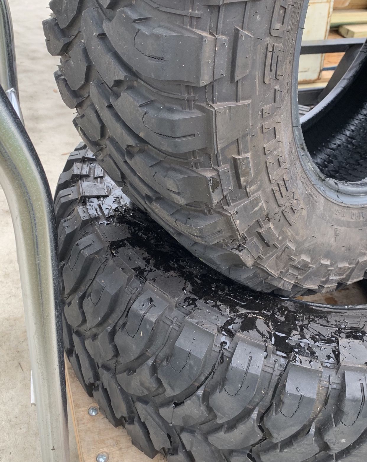 (2) RBP Repulsor Mud Terrain Tires 33x12.50x18