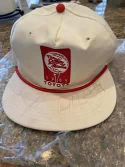 1985 Skins Game Signed :Vince scully, jack nicklaus, Tom Watson, fuzzy Zoeller, Arnold Palmer