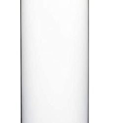 Cylinder Vase, 4" W x 20" H, Floral Container