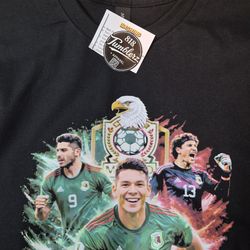 Playera México Soccer – Diseño Copa del Mundo 2026 – $12