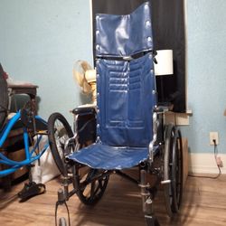 Head AND Back Extension 250 Lb Wheel Chair