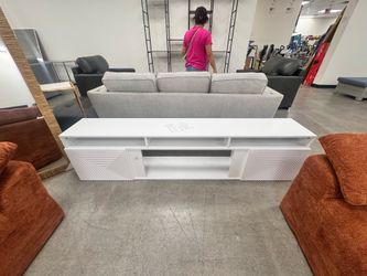 TV stand white