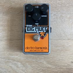 Ehx Op Amp Big Muff Pedal