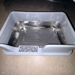 Stainless steel litter box
