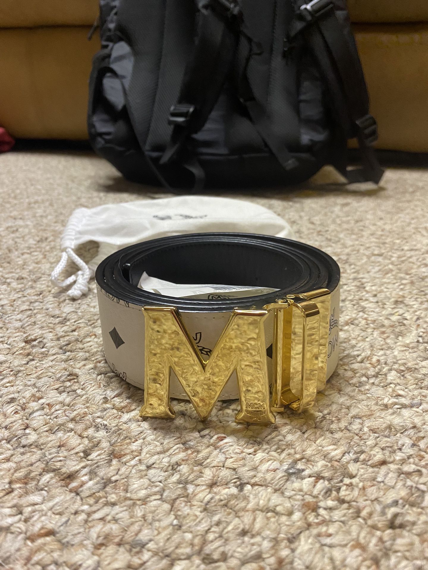Designer MCM BELT & Pouch FOR SALE for Sale in Lacey, WA - OfferUp