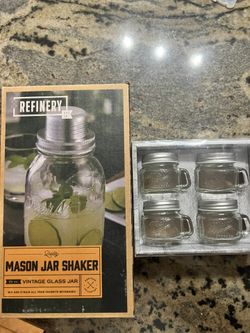 Mason Jar Glass Shaker & Spice Shakers