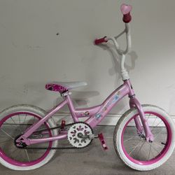 girl's bicycle, size 16 bicicleta de niña tamaño, 16