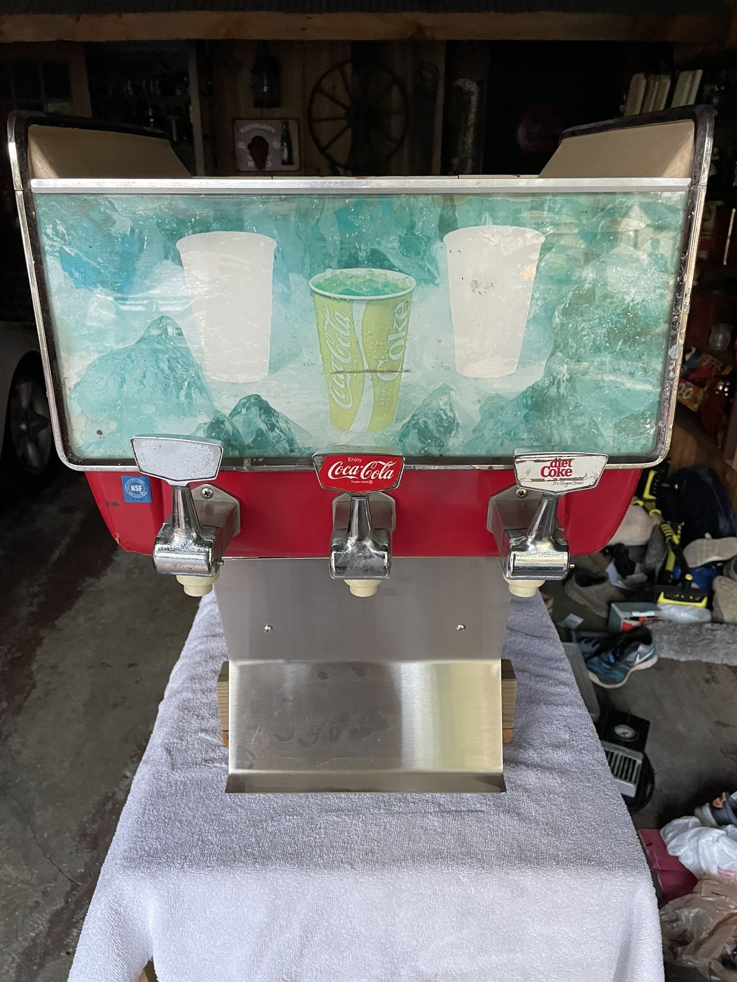 Vintage Coca-Cola Fountain Drink Dispenser