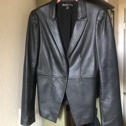 Elizabeth and James faux Leather Jacket 