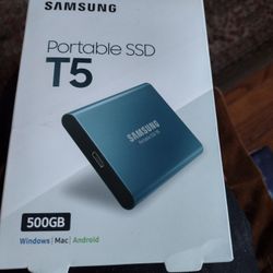 Samsung Portable SSD T5 500gb 80.00 Or Best Offer 